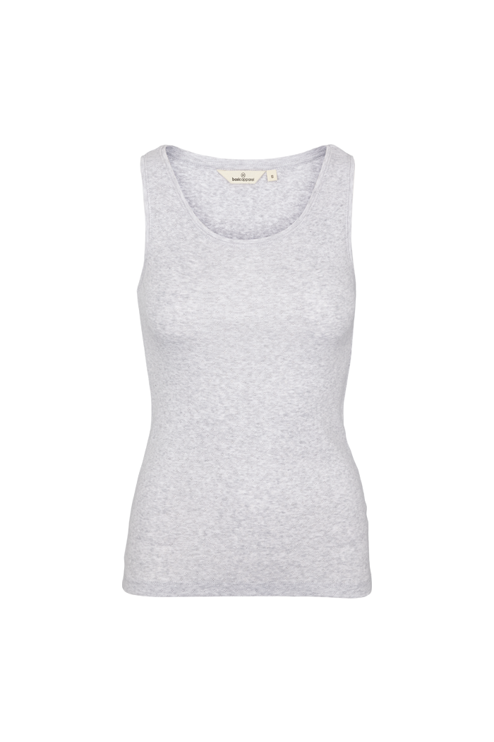 Basic Apparel Arense Tank Tops & tank-tops 318 Light Grey Mel.